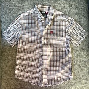 Tony Hawk White and Brown Button Down Shirt